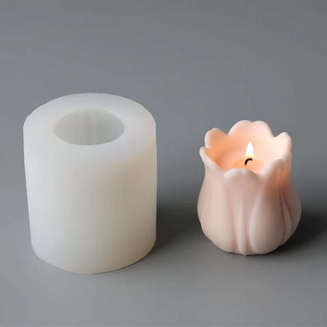 tulip-flower-candle-molds