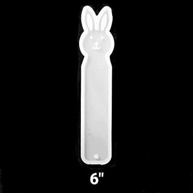 rabbit-bookmark-resin-mould